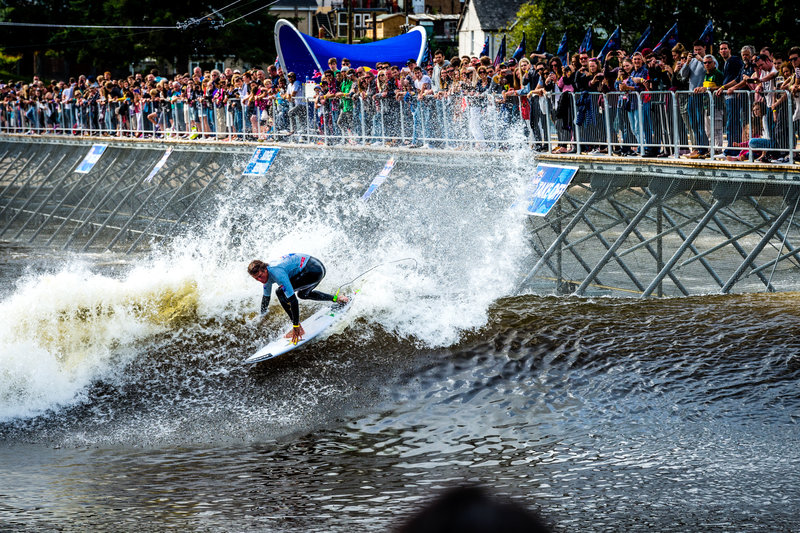 Albee Layer Red Bull Unleashed | Surf Park and Man-Made Waves by John Luff | Surf Park Central