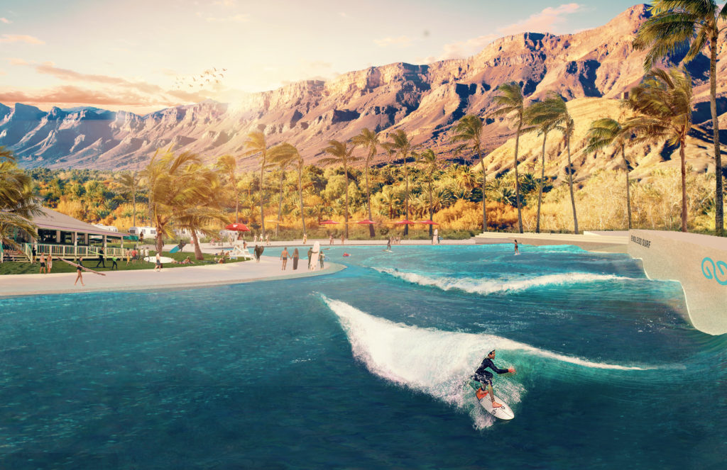 Endless Surf On Pneumatic Wave Technology
